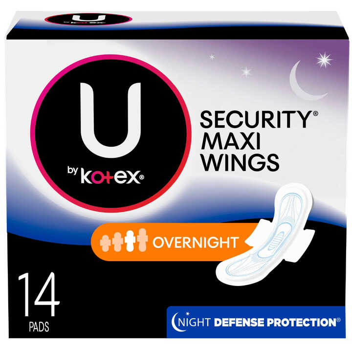 KOTEX PADS MAXI WW  8X14CT