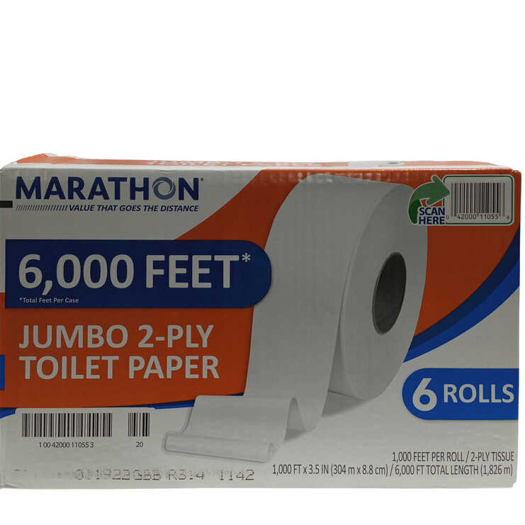 MARATHON JUMBO ROLL  6X1000SHT