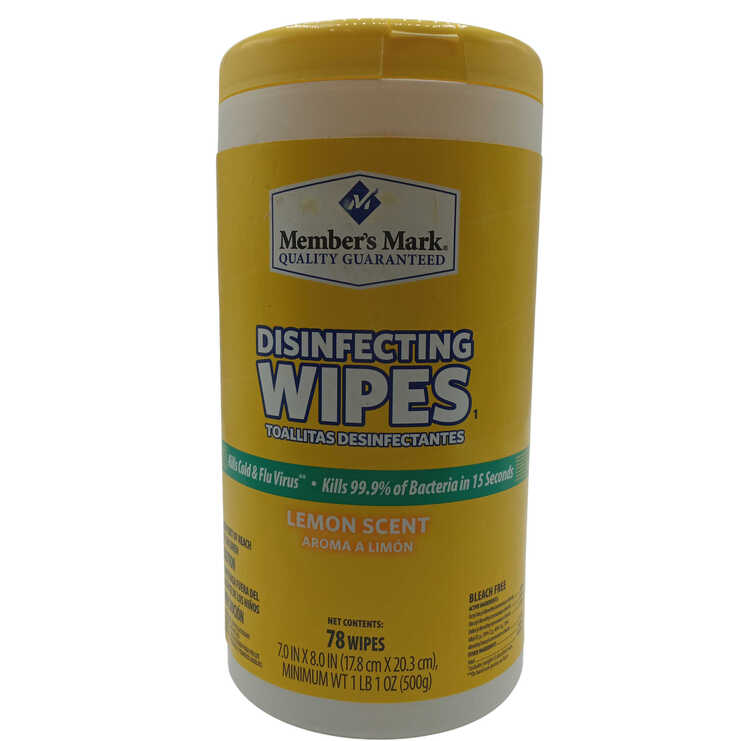 MEMBERS MARK WIPES DISINF  12X78CT