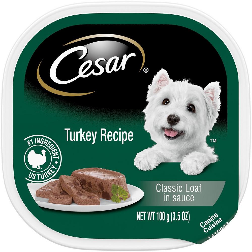 CESAR DOG FOOD TURKEY  24X100GM