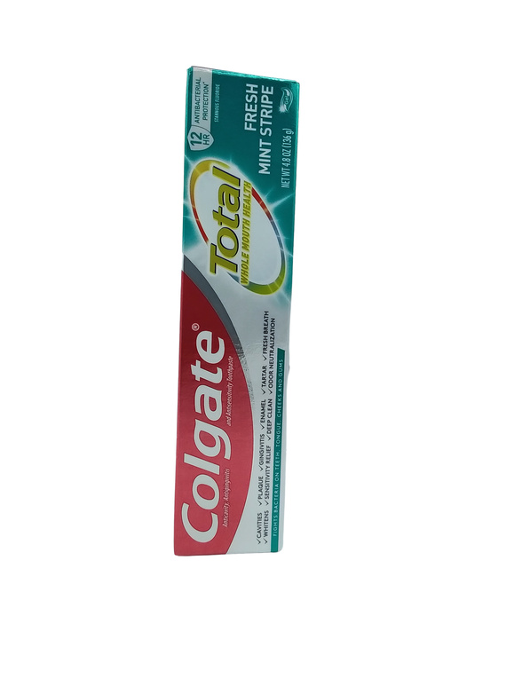 COLGATE TOTAL FRESH MINT STRP  24X4.8OZ