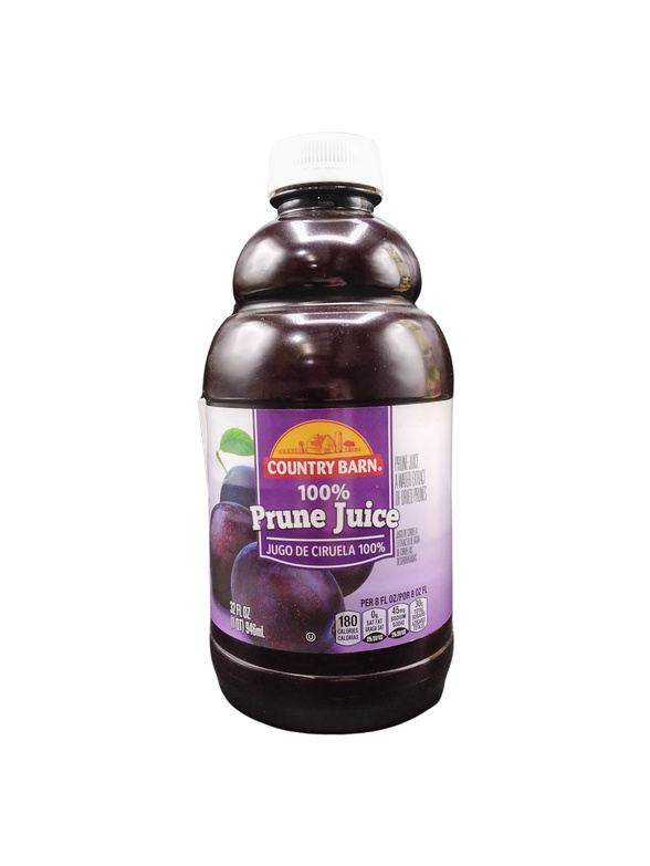 COUNTRY BARN PRUNE JUICE  12X32OZ