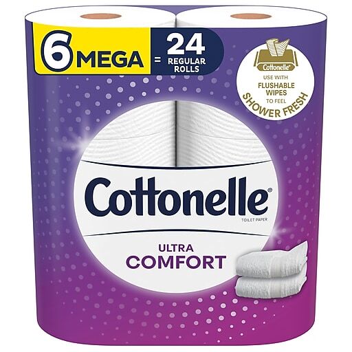 COTTONELLE TOILET PAPER  6X6ROLL