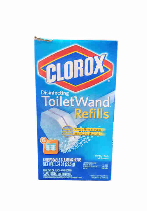 CLOROX TOILET WAND REFIL  8X6CT