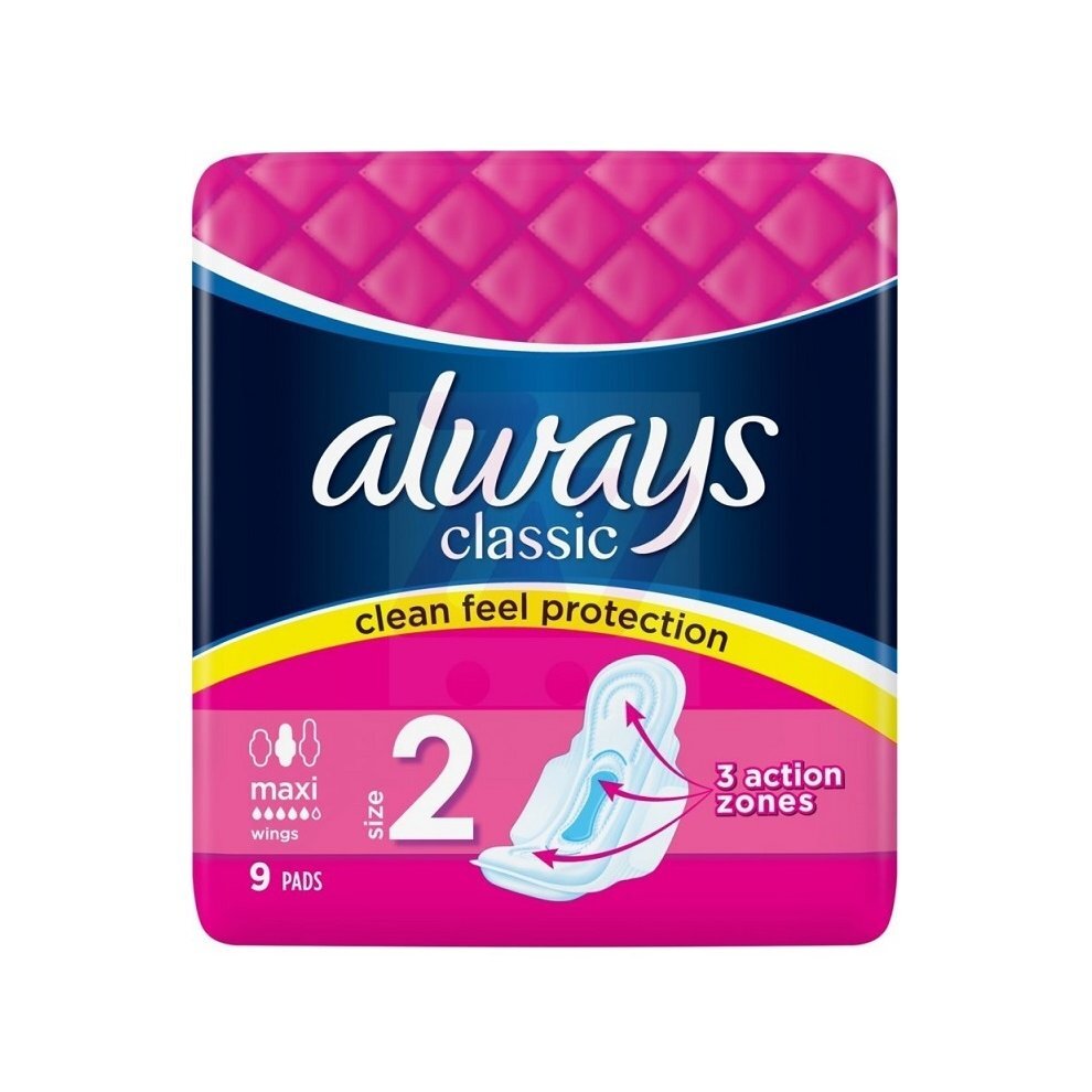 ALWAYS PADS MAXI  16X9CT