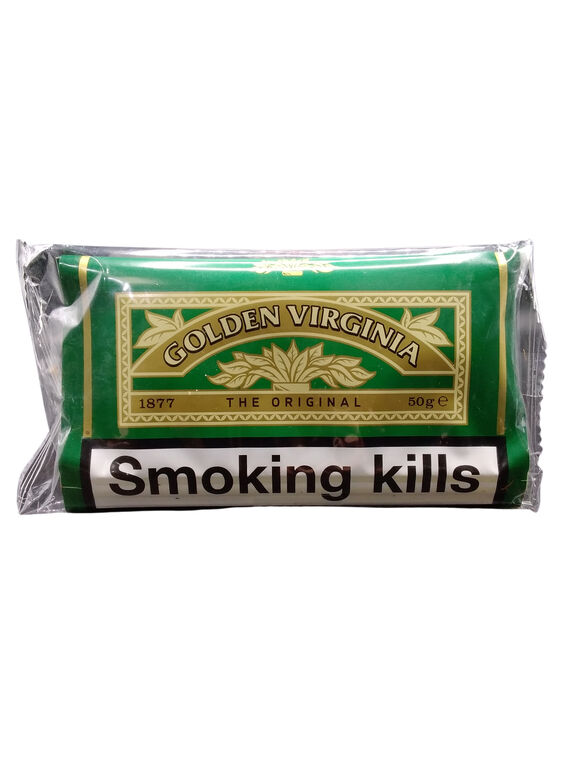 DRUM GOLDEN VIRGINIA TOBACCO ORG  24X5X50GM