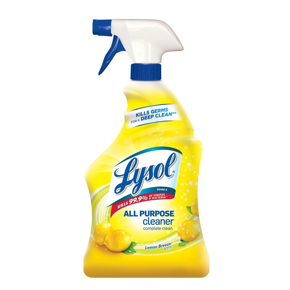 LYSOL ALL PURPOSE CLEANER LMN  12X32OZ