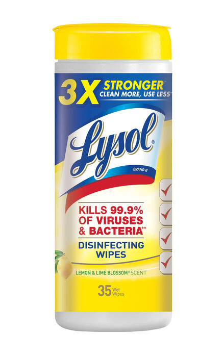 LYSOL DISINFACTANT WIPES  12X35CT