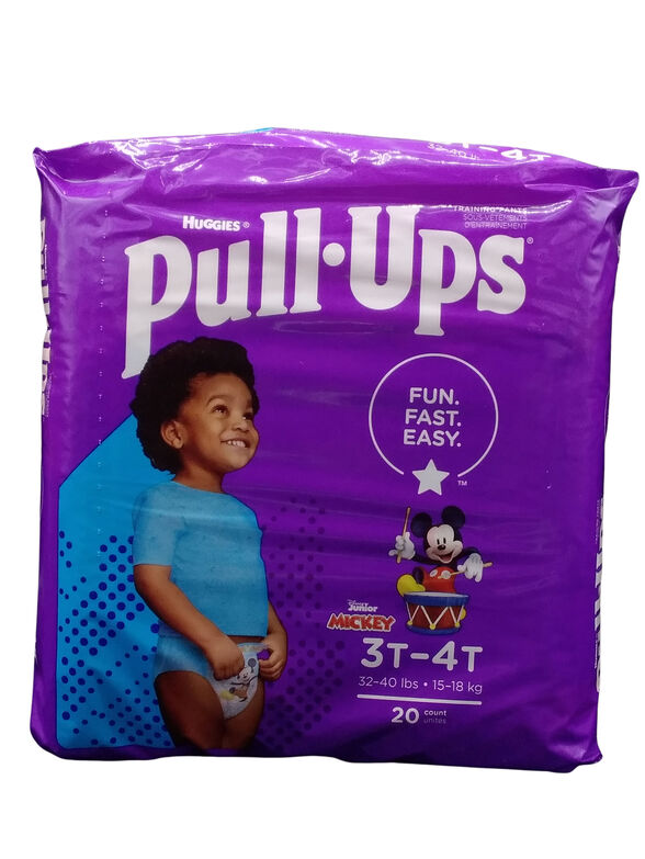 HUGGIES PULL UPS BOY 3-4T  4X20CT