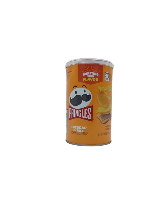 PRINGLES CHIPS MEDIUM CHEDDAR  12X2.5OZ