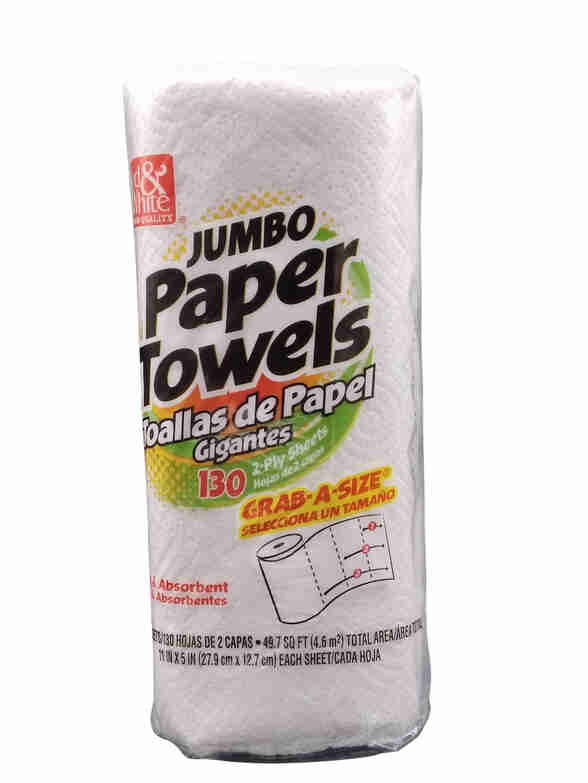 RED & WHITE PAPER TOWEL  12CT