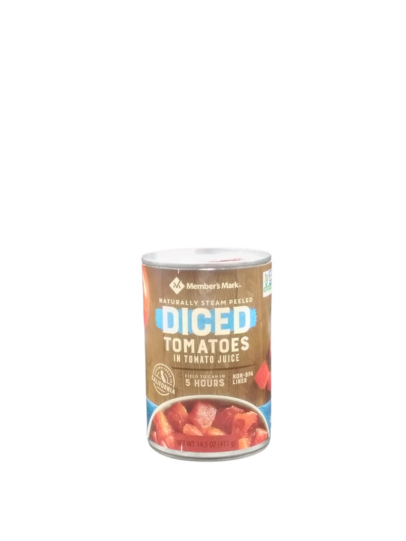 MEMBERS MARK TOMATO DICED  12X15OZ