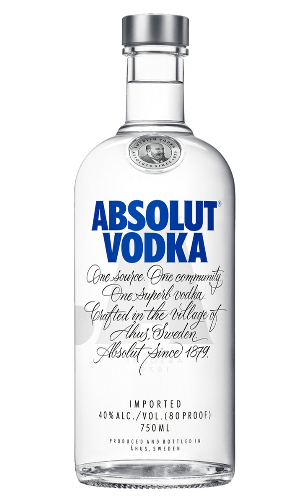 ABSOLUTE VODKA  12X750ML