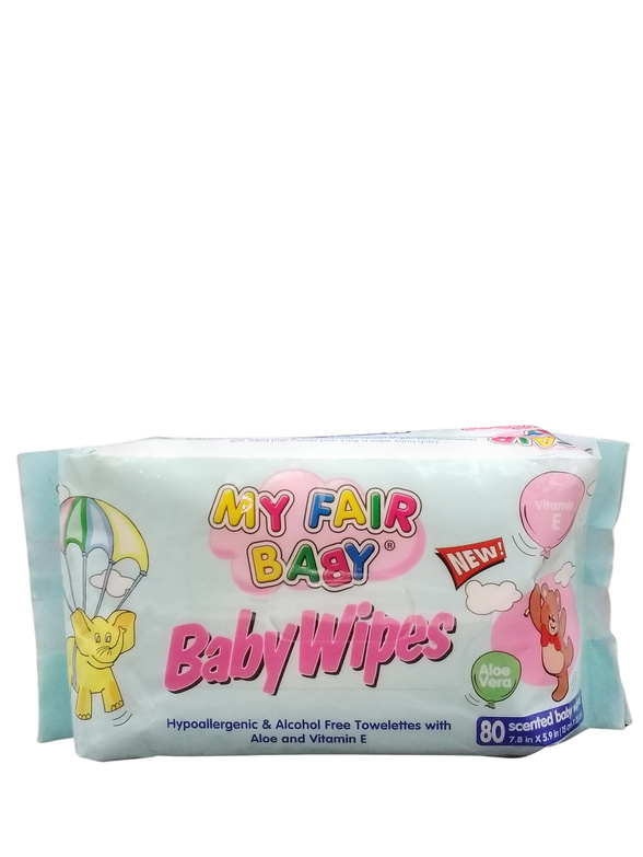 MY FAIR BABY WIPES BLU  24X80CT