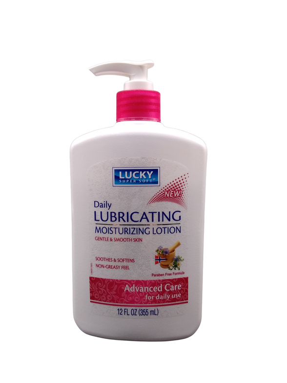 LUCKY LOTION LUBRICANT ADV  12X12OZ