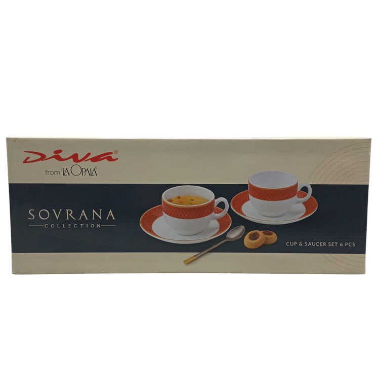 LA OPALA SOVRIN CUP+SAU SET  6CT