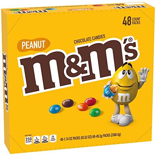 M&M CHOCOLATE PEANUT  8X48CT