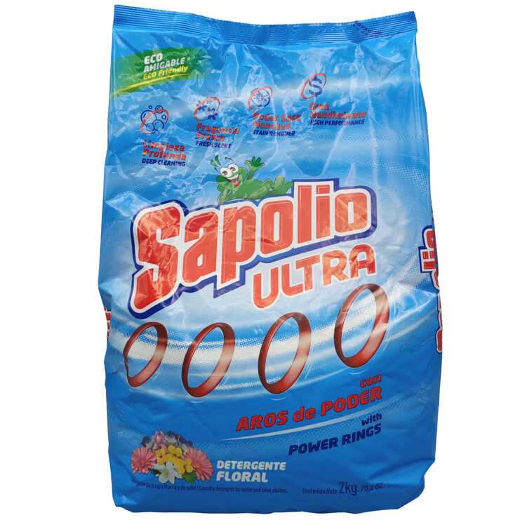 SAPOLIO DETERGENT ULT FLORAL BLUE  6X2KG