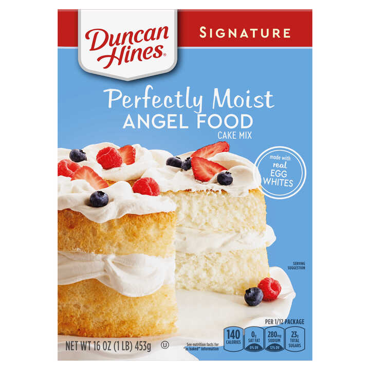 DUNCAN HINES CAKE MIX ANG FD  12X17OZ