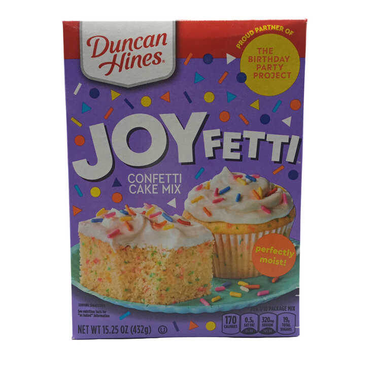 DUNCAN HINES SIGNATURE CAKE MIX CONFETTI 12X15OZ