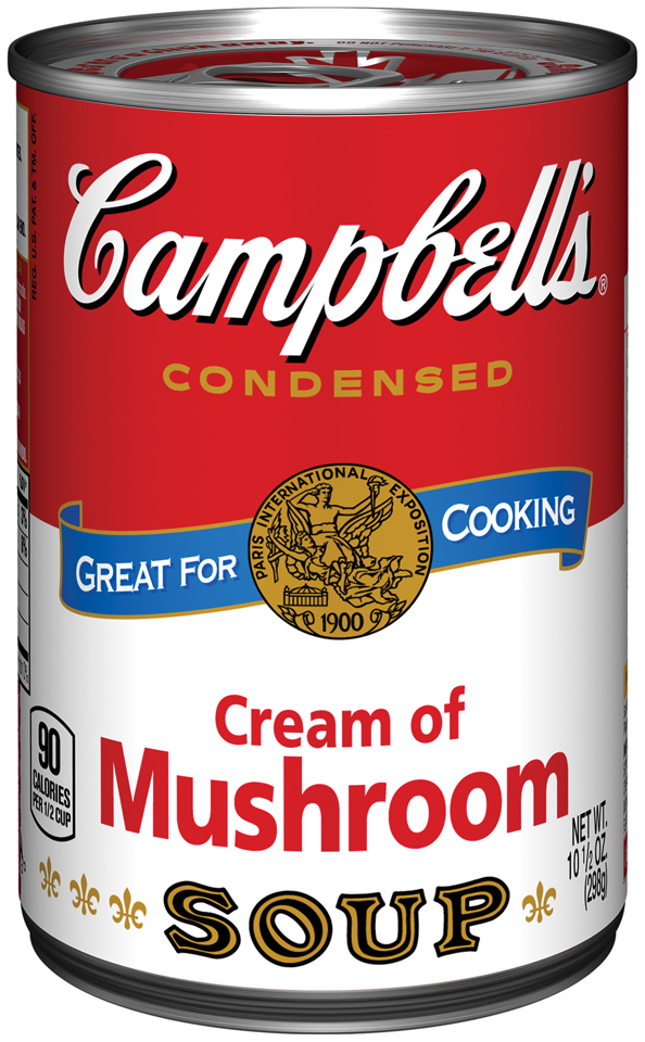 CAMBELLS SOUP CREAM OF MUSH  12X11OZ