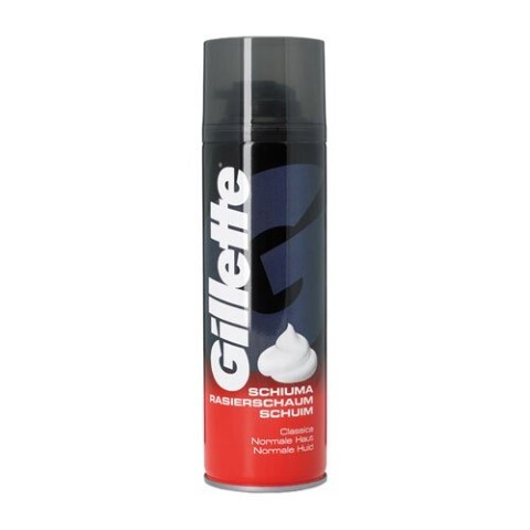 GILLETTE SHAVING FOAM REG  6X300ML