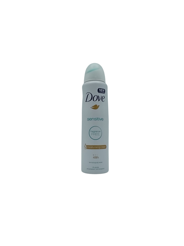 DOVE DEODRANT SPRAY SENS  6X150ML