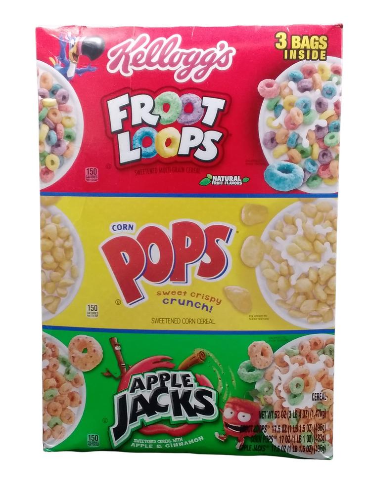 KELLOGS FROOT LOOP POP APJK 52OZ 1PC