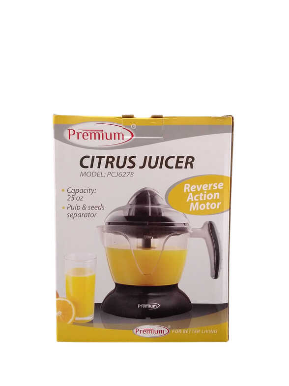 PREMIUM CITRUS JUICER PCITRUS JUICER627B 750 ML BLACK 1PC