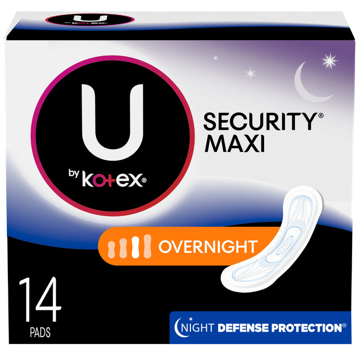 KOTEX PADS MAXI NIGHT  8X14CT