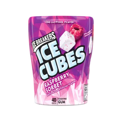 ICE BREAKERS CUBE RASBERRY  8X4CT