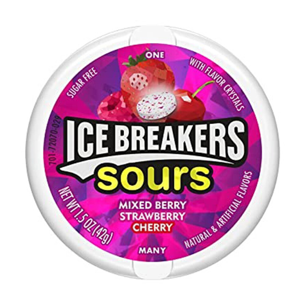 ICE BREAKERS SOURS  24X8CT