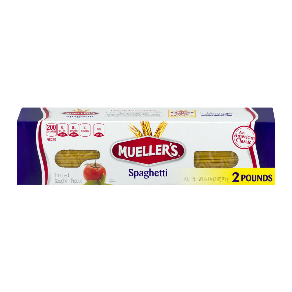 MUELLERS PASTA THIN SPHEGETTI  12X32OZ