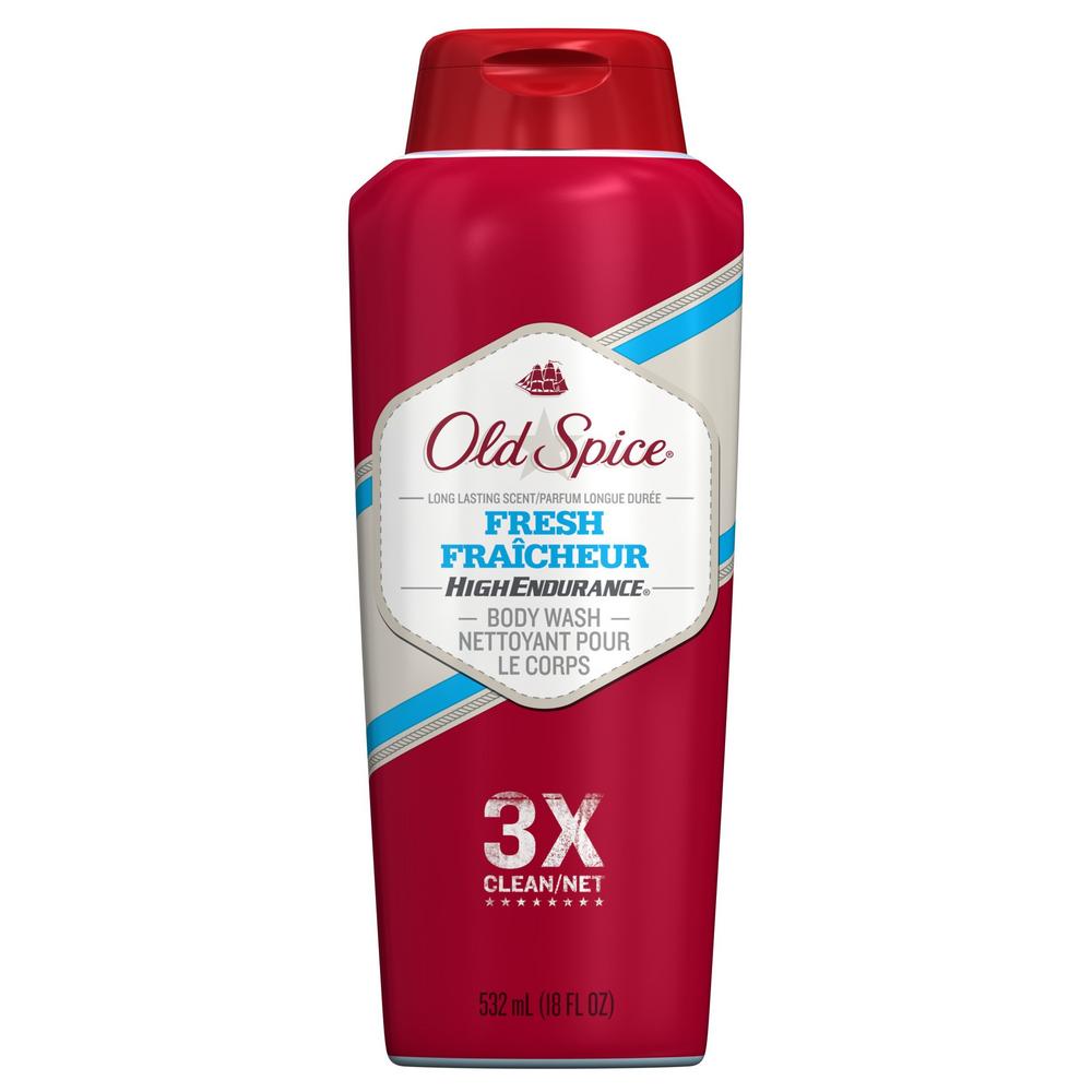 OLD SPICE BODY WASH FSH  12X18OZ