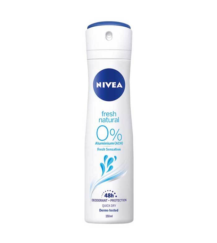 NIVEA DEODRANT SPRAY FRESH NATURAL  6X150ML