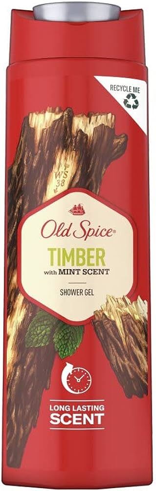 OLD SPICE SHOWER GEL TIMBER  6X400ML