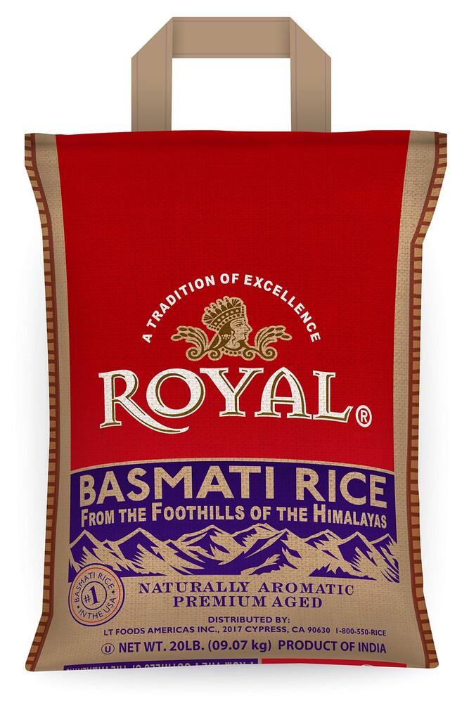 ROYAL BASMATI RICE 20 LB 1PC