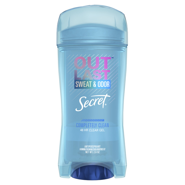 SECRET GEL DEODRANT COMP CLN  12X2.6OZ