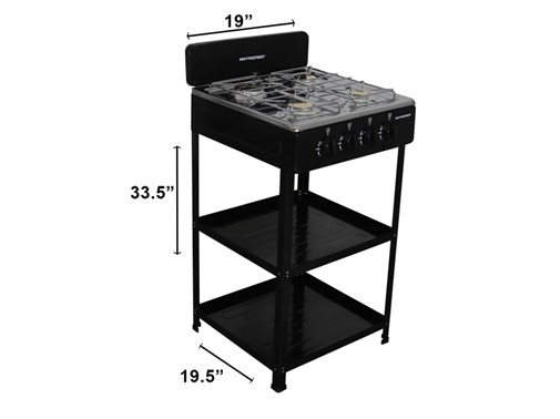 PREMIER STOVE 4 BURNER W/STD EF-7687G 1 PC