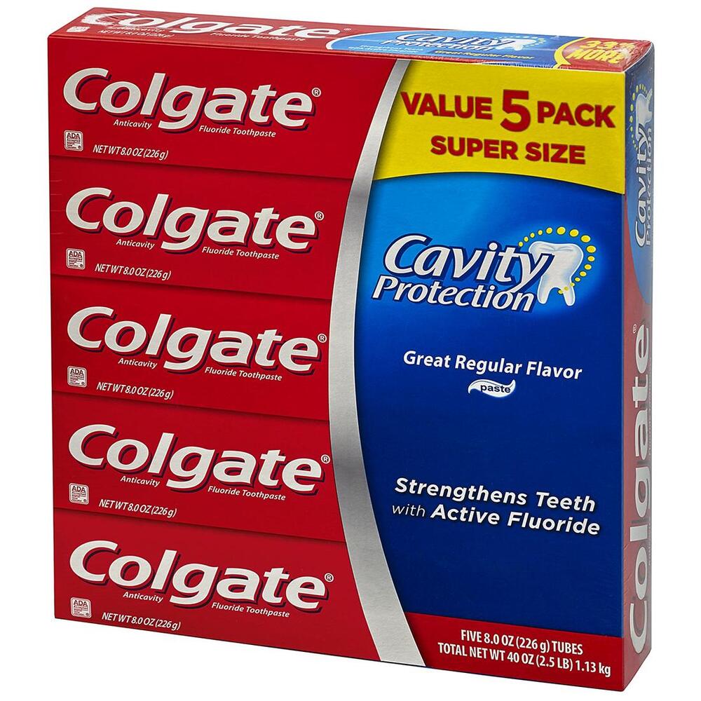 COLGATE TOOTH PASTE GRF  5X8OZ