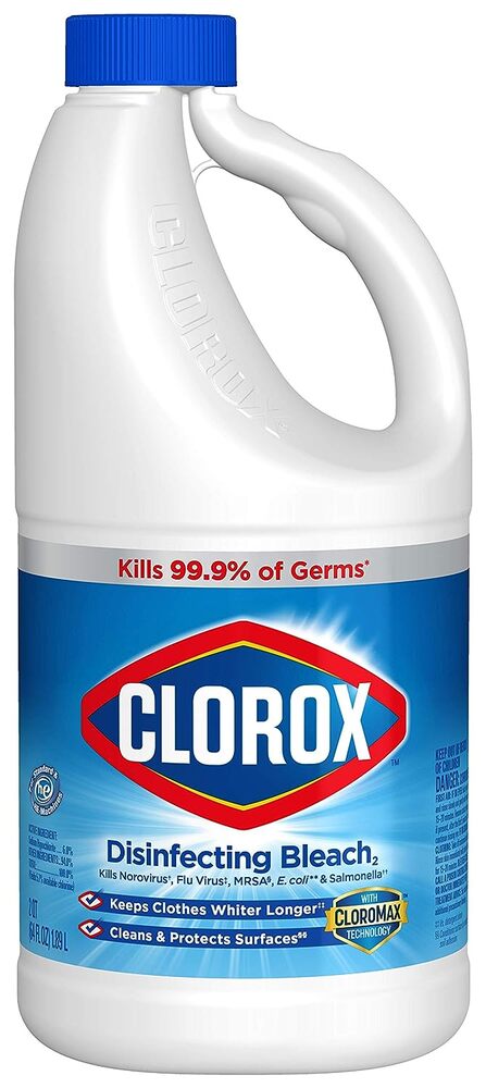 CLOROX BLEACH REGULAR  8X64OZ