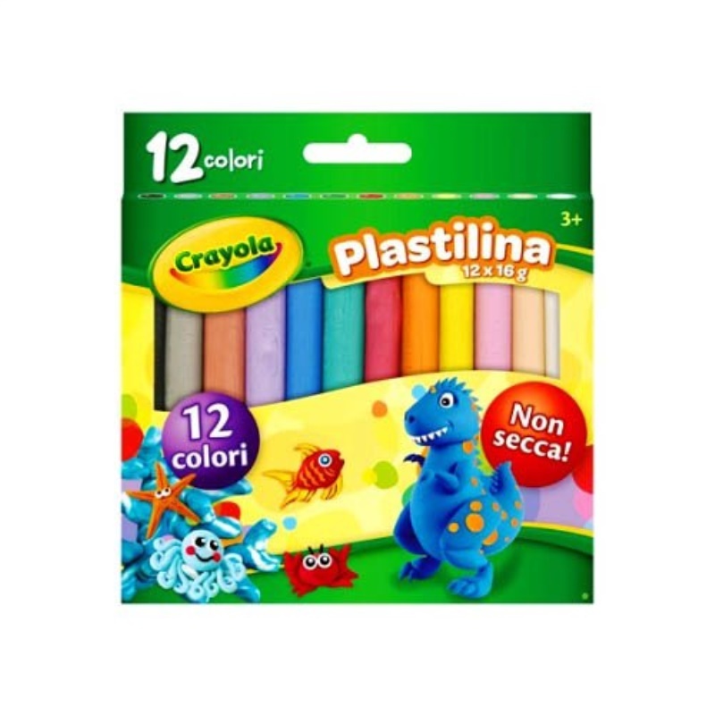 CRAYOLA CLAY PLASTILINA  36X12CT