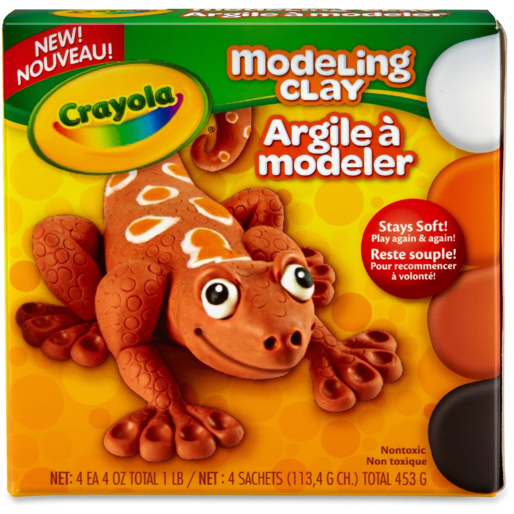 CRAYOLA CLAY NODELING  12X4CT