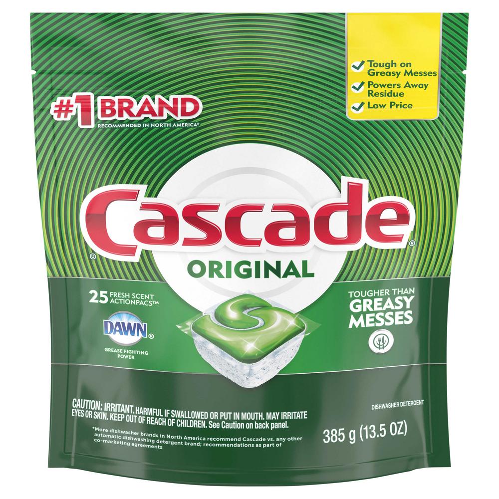 CASCADE DISH TAB  5X25CT