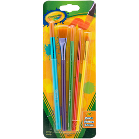 CRAYOLA PAINT BRUSH SET  12X5CT