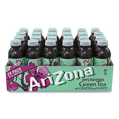 ARIZONA TEA DRINK PET GREEN TEA CASE  24X16OZ