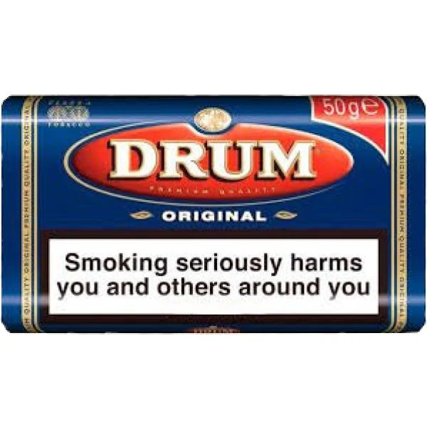 DRUM GOLDEN VIRGINIA TOBACCO ORG  24X5X50GM