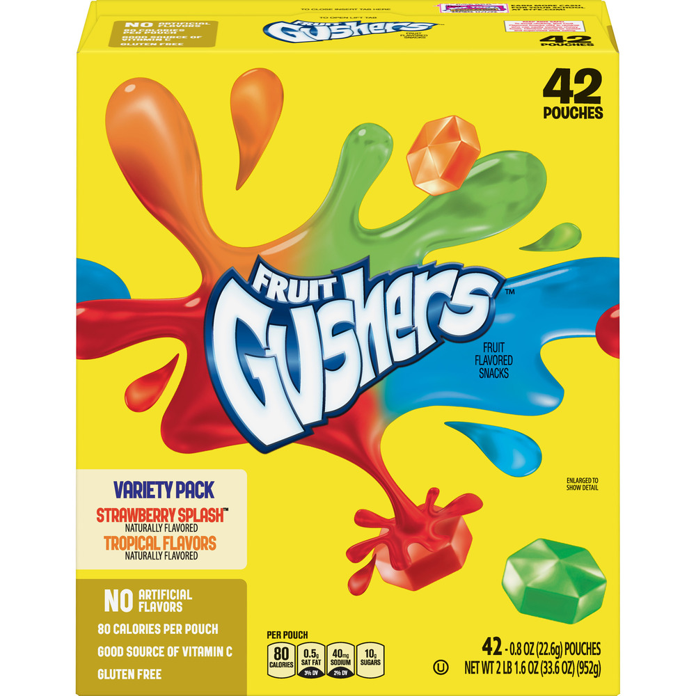 FRUIT GUSHERS  42CT