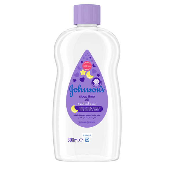 JHONSONS & JHONSONS BABY OIL LAVANDER  12X300ML