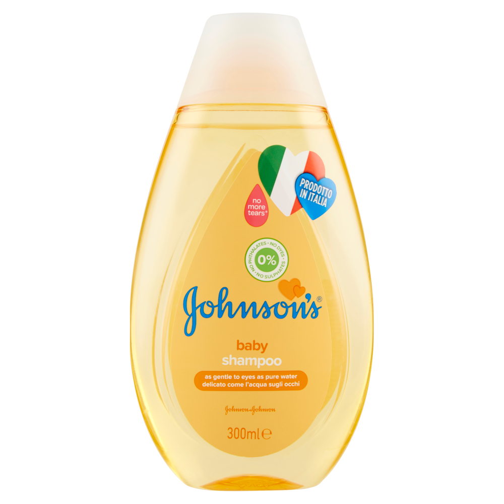 JHONSONS & JHONSONS BABY SHAMPOO GOLDEN  12X300ML